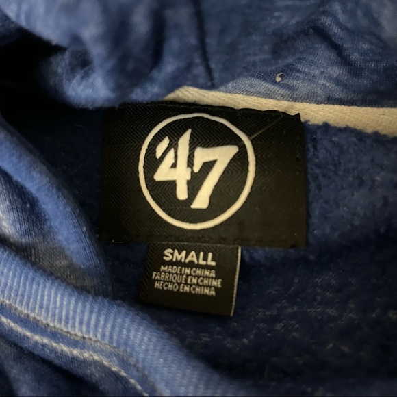 Buffalo Bills Womens Hoodie/Sweatshirt 47 Size Small Blue and White - Picture 3 of 4